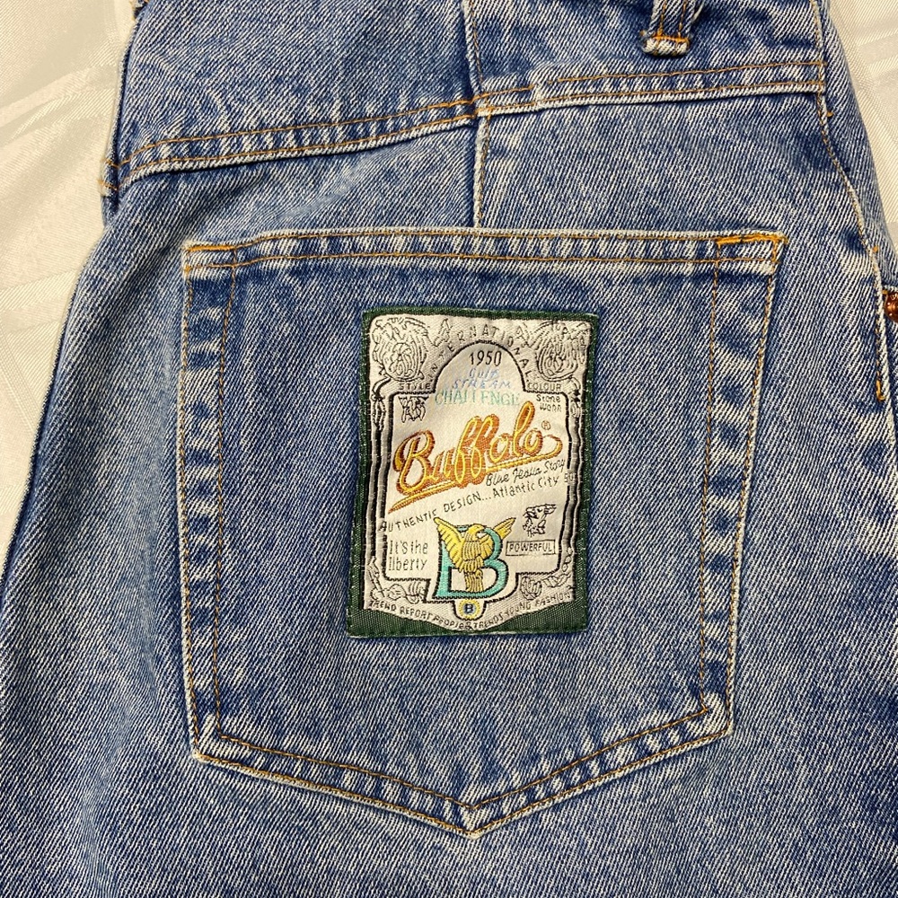 Vintage Buffalo Blue Women’s Jeans with patch